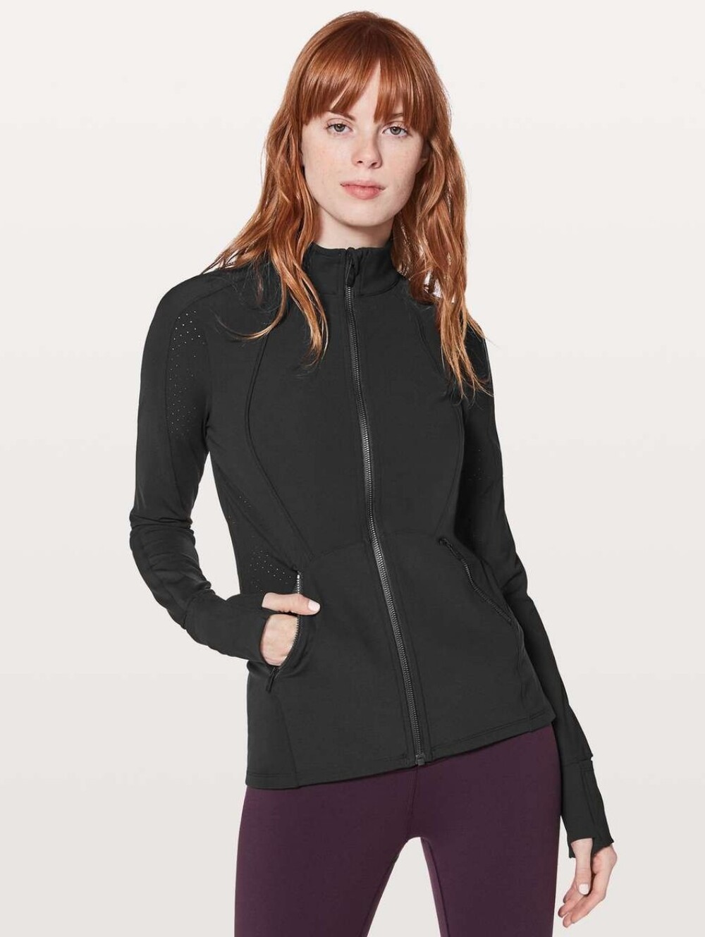 Lululemon Sleek Essentials Jacket Black * Flaw